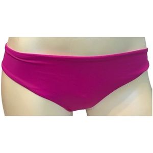 Victoria's Secret PINK Dark Pink Cheeky Hipster Swim Bottom S